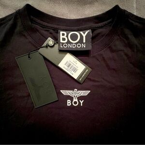 BOY LONDON 30 SEQUIN Women's Cotton Tee - Size M - MSRP $80